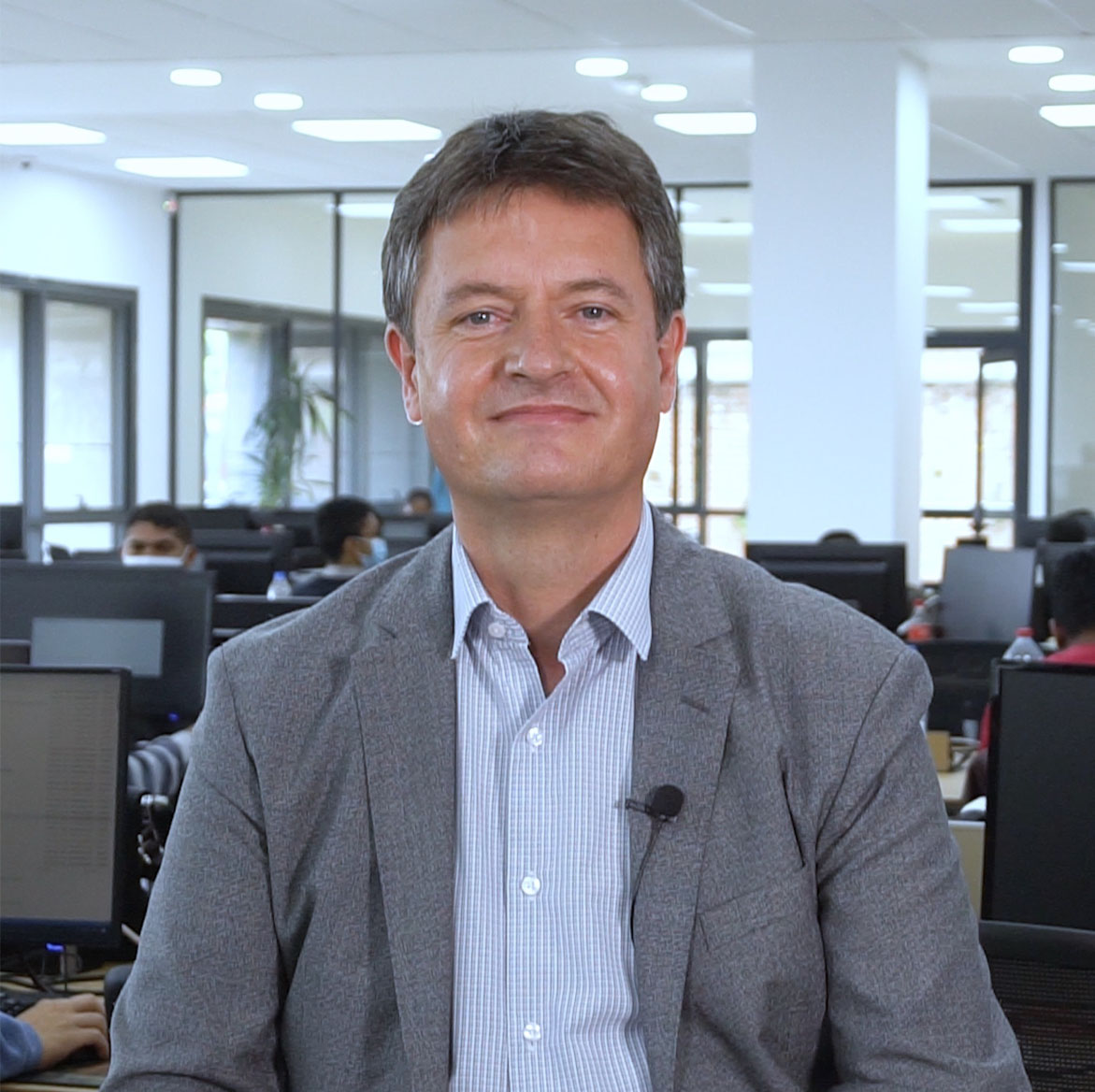 Stephane Oudin screenshot for his interview preview